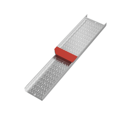 Крышка переходника левого 400-500 мм "ПЛЮС" HD  KPDplus400-500-L HD   КМ-профиль