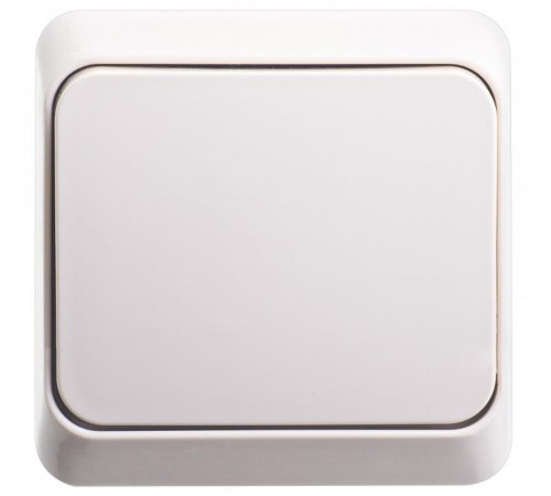 Этюд Кремовый О/У Переключатель 1-клавишный  BA10-004K  SE