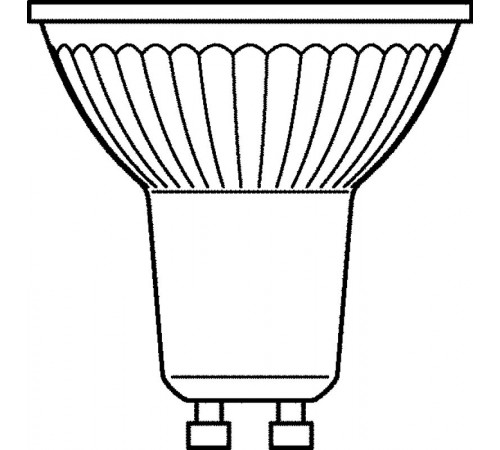 Лампа светодиодная LPPAR1680120 6,5W/840 230V GU1010X1  4058075815674  OSRAM