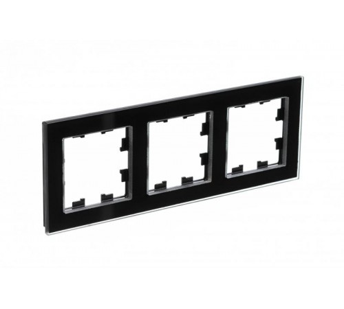 AtlasDesign Nature Черный Рамка 3-ая, стекло   ATN321003  SE