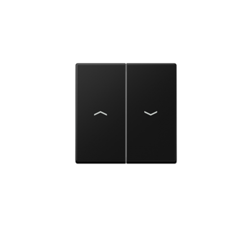 Клавиша для балансирных выключателей с символами "стрелки"; дюропласт; черный матовый A595PSWM Jung