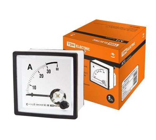 Амперметр А72П  30А-1.5   SQ1102-0079  TDM