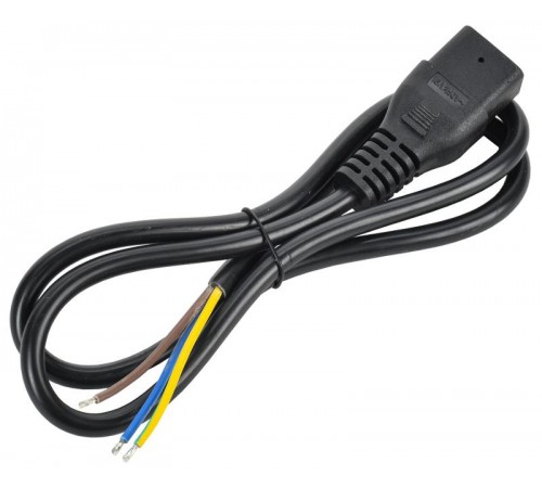 ITK Кабель электропитания PDU 3х1,5 1М C19-б/р  PC-C19-1M  ITK