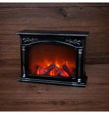 Светодиодный камин "Классика" с эффектом живого огня 33х12х24 см, батарейки 3хС (не в комплекте)  511-030  NEON-NIGHT