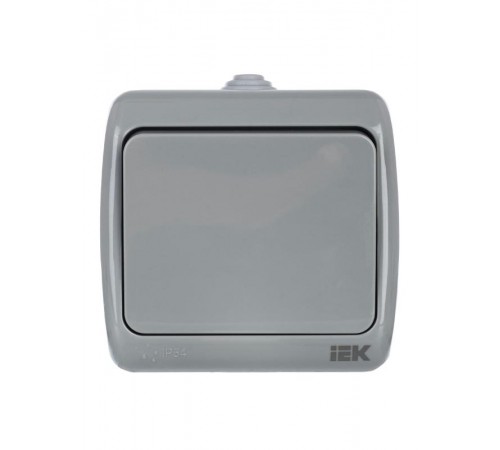 AQUATIC IEK Выключатель 1-клавишный 10А О/У IP54 ВС-20-1-0-А  EVA10-K03-10-54  GENERICA