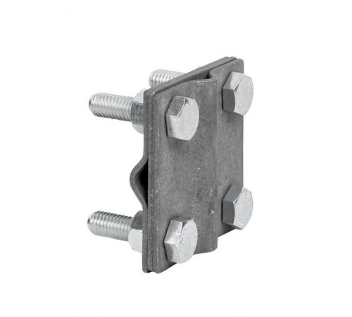 Зажим крестовидный прут-прут (3 пластины 57x57мм) HZ EKF PROxima   lp-55758   EKF