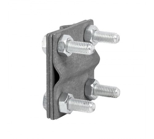 Зажим крестовидный прут-прут (3 пластины 57x57мм) HZ EKF PROxima   lp-55758   EKF