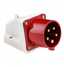 Вилка стационарная 515 3Р+РЕ+N 16А 380В IP44 EKF PROxima  ps-515-16-380  EKF