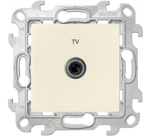 Simon 24 Сл. кость ТВ розетка оконечная  2450476-031  Simon