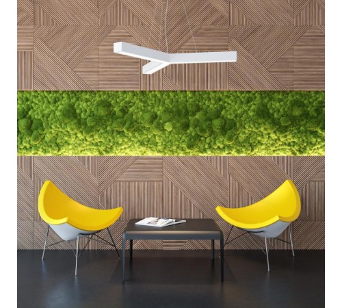 Светильник светодиодный Geometria Igrek SPO-141-W-40K-028 28Вт 4000K 1750Лм IP40 600*600*80 белый подвесной ЛТ  Б0058884  ЭРА