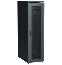 Шкаф сетевой 19" LINEA N 47U 600х1000 мм перфорированная передняя дверь черный  LN05-47U61-P  ITK