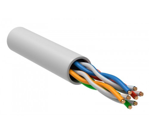 Витая пара U/UTP 5E 4х2х24AWG LSLTx бел. (305м) РФ/Т  LC1-C5E04-128-T-R  ITK