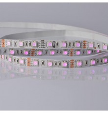 Лента светодиодная мультиколор ULS-5050-60LED/m-10mm-IP20-DC24V-14,4W/m-5M-RGB  04932  Uniel