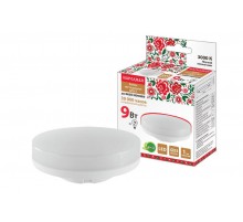 Лампа светодиодная GX53-9 Вт-230 В-3000 К-Э, h=26 мм, Народная  SQ0340-1521  TDM