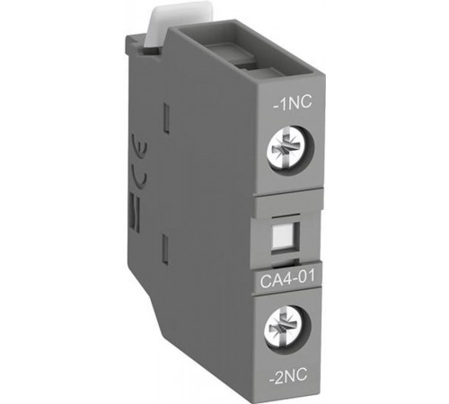 Контакт CA4-01 1НЗ фронтальный для контакторов AF09-AF38 и NF  1SBN010110R1001  ABB