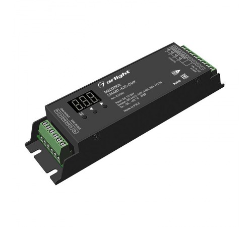 Декодер SMART-K25-DMX (12-36V, 4x8A)  026562  Arlight