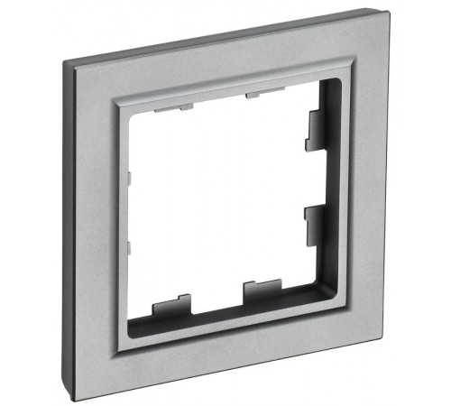 BRITE Рамка 1-ая РУ-1-БрС сталь  BR-M12-K46  IEK