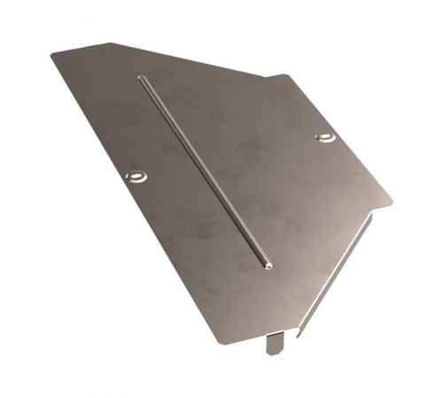 Крышка переходника симметричного Стандарт INOX (AISI 409) 600х300  PR16.6114  Промрукав