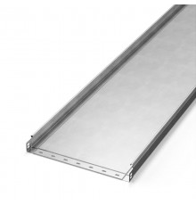 Лоток неперфорированный Стандарт INOX (AISI 304) 400х50х3000 (1,0 мм) (3 м/уп)  PR16.2320  Промрукав