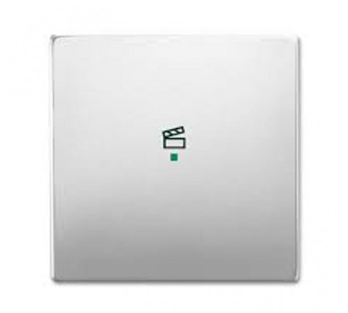 Клавиша одинарная free@home, сцена, future, цвет сталь6220-0-0536 ABB