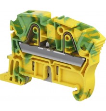 Клемма втычная ZK6-PE - Земля - желто-зеленая - 6 мм?, 2 зажима  1SNK708150R0000  TE