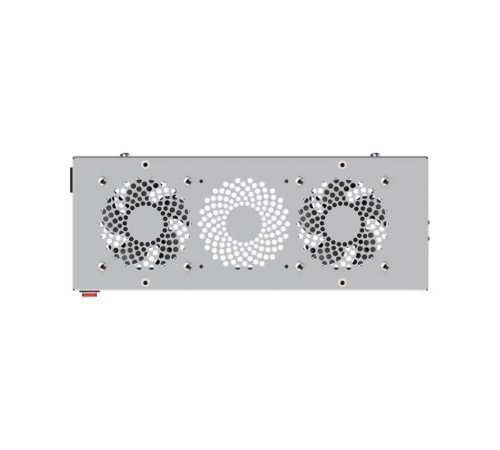 Блок охлаждения TERACOM PRO 2 вентилятора с выключателем серый  TRP-FN-21-GR  EKF