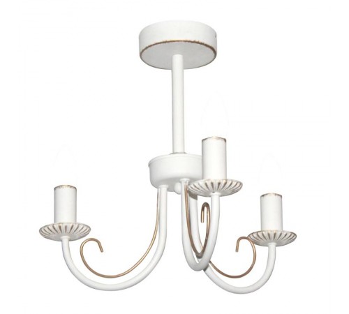 Светильник "Рустика" 133 бел.патина НСБ 01-3х60-144 Е14  1005404243  Элетех