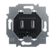 Устройство зарядное 6472 U-500-101, два USB разъема, 3000 мА (2x1500 мА)  2CKA006400A0094  ABB