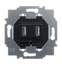 Устройство зарядное 6472 U-500-101, два USB разъема, 3000 мА (2x1500 мА)  2CKA006400A0094  ABB