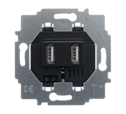 Устройство зарядное 6472 U-500-101, два USB разъема, 3000 мА (2x1500 мА)  2CKA006400A0094  ABB