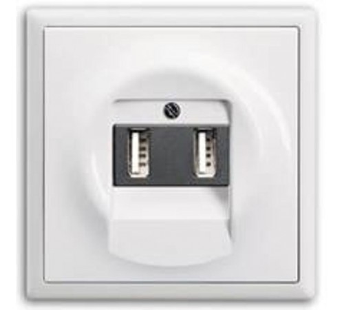 Устройство зарядное 6472 U-500-101, два USB разъема, 3000 мА (2x1500 мА)  2CKA006400A0094  ABB