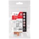 Клемма  NO-225-433 быстрозажимная 2273-203 компактная 3-проводная 0.2-2.5 мм2 (упаковка 4 шт.  Б0067926  ЭРА