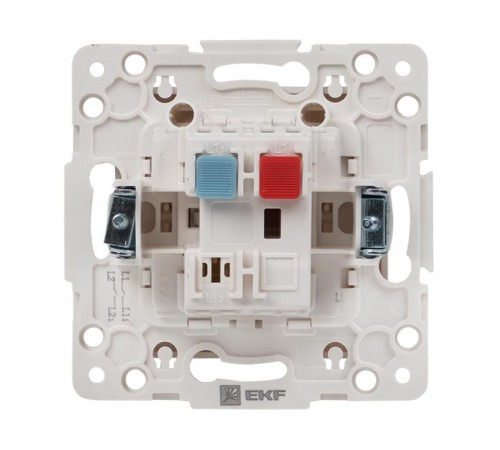 Стокгольм Механизм Выключателя 1-кл. 10А белый PROxima  EYV10-121-10  EKF