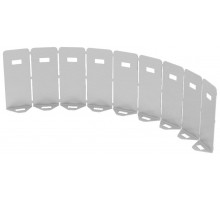 Перегородка разд. 100мм универ. гориз. для акс. RAL 9016  CRP02-0-100-9016  IEK