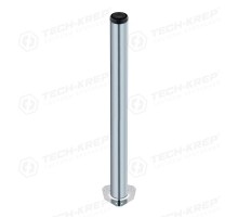 Ножка металл.круглая, нерегулир, D60х710мм, хром - накл.   127487  Tech-KREP