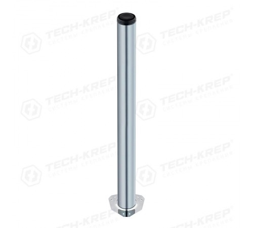 Ножка металл.круглая, нерегулир, D60х710мм, хром - накл.   127487  Tech-KREP