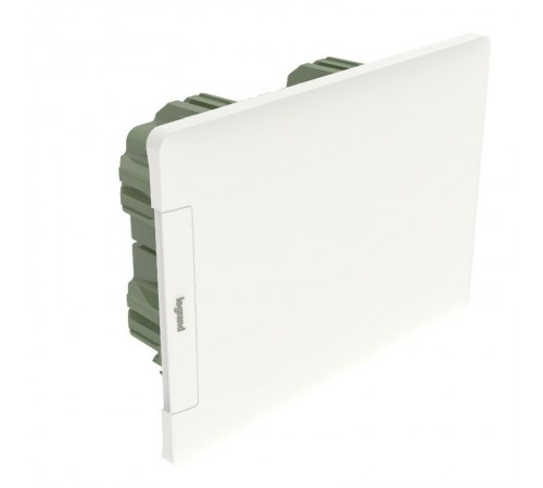 Practibox3 встраиваемый белая дверь 1х8м земля  401711  Legrand