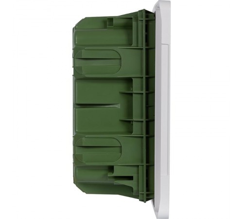 Practibox3 встраиваемый белая дверь 1х8м земля  401711  Legrand