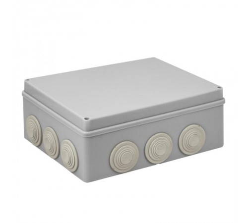 Коробка распределительная КМР-050-043 пылевлагозащитная, 12 мембранных вводов, уплотнительный шнур (240х190х90) EKF PROxima  plc-kmr-050-043  EKF