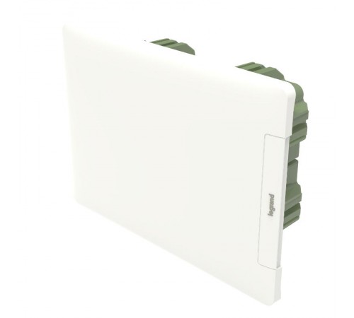 Practibox3 встраиваемый белая дверь 1х8м земля  401711  Legrand