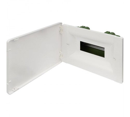 Practibox3 встраиваемый белая дверь 1х8м земля  401711  Legrand