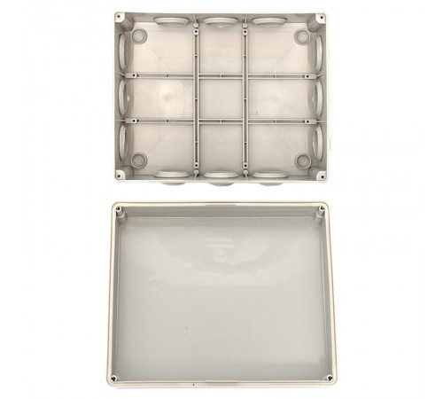 Коробка распределительная КМР-050-043 пылевлагозащитная, 12 мембранных вводов, уплотнительный шнур (240х190х90) EKF PROxima  plc-kmr-050-043  EKF