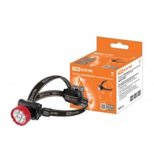 Фонарь "Налобный 4" аккумуляторный, 7 светодиодов, 0,6 Ач  SQ0350-0043  TDM