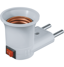 Патрон электрический NLA-S-E27 переходник с розетки на Е27  71992  Navigator