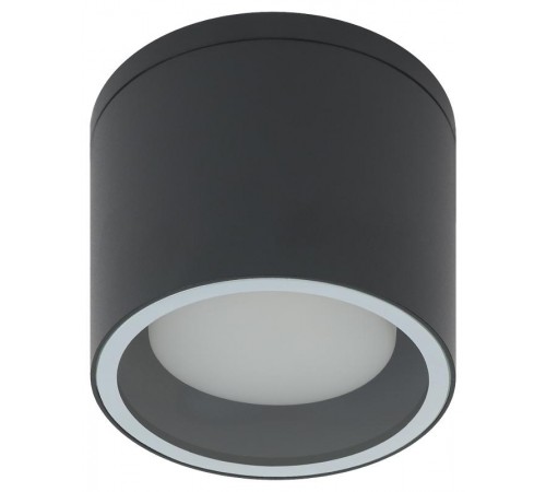 Светильник настенно-потолочный спот WL40 GR GX53, серый, IP54  Б0054416  ЭРА