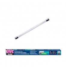 Лампа люминесцентная ультрафиолетовая EFL-T8-15/UVCB/G13/CL  UVC 253,7нм. картон. UL-00007275  Uniel