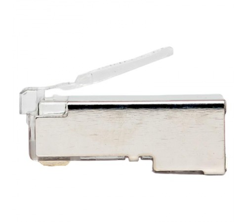 Коннектор RJ-45 TERACOM PRO экранированный 8P8C 30мкд Cat.5E универсальный (упак.20шт)  TRP-PLUG-5EFTP-20  EKF