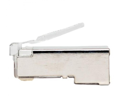 Коннектор RJ-45 TERACOM PRO экранированный 8P8C 30мкд Cat.5E универсальный (упак.20шт)  TRP-PLUG-5EFTP-20  EKF