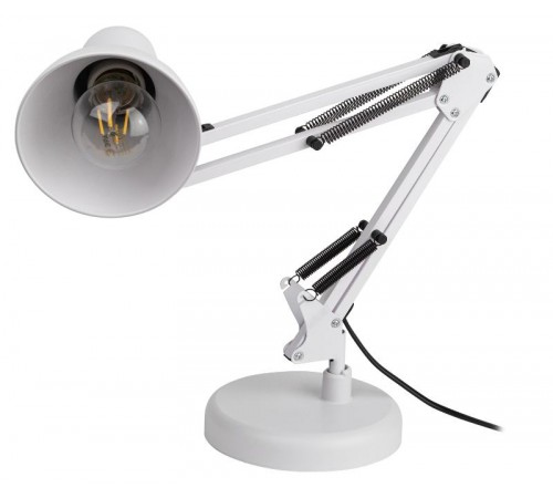 Светильник настольный под лампу N-214-E27-40W-W белый  Б0035069  ЭРА