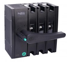 ВЫКЛ-РАЗЪЕДИНИТЕЛЬ SYSTEMEPACT SD160 3P 100A РУКОЯТКА СЛЕВА ФРОНТ_РУКОЯТКА ЗАКАЗЫВАЕТСЯ ОТДЕЛЬНО  SSD01603LF0100  SE